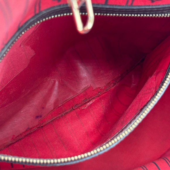 2010 Authentic Louis Vuitton Damier Ebene Neverfull MM Tote - Picture 12 of 16